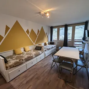 1 Pieces Avec Balcon Pieds Des Pistes La Mongie Tourmalet Apartamento